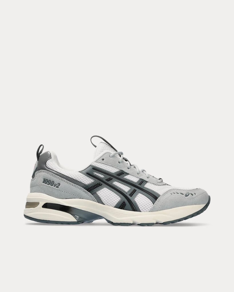 AsicsGel-1090v2 blanc / Steel gris Sneakers basses