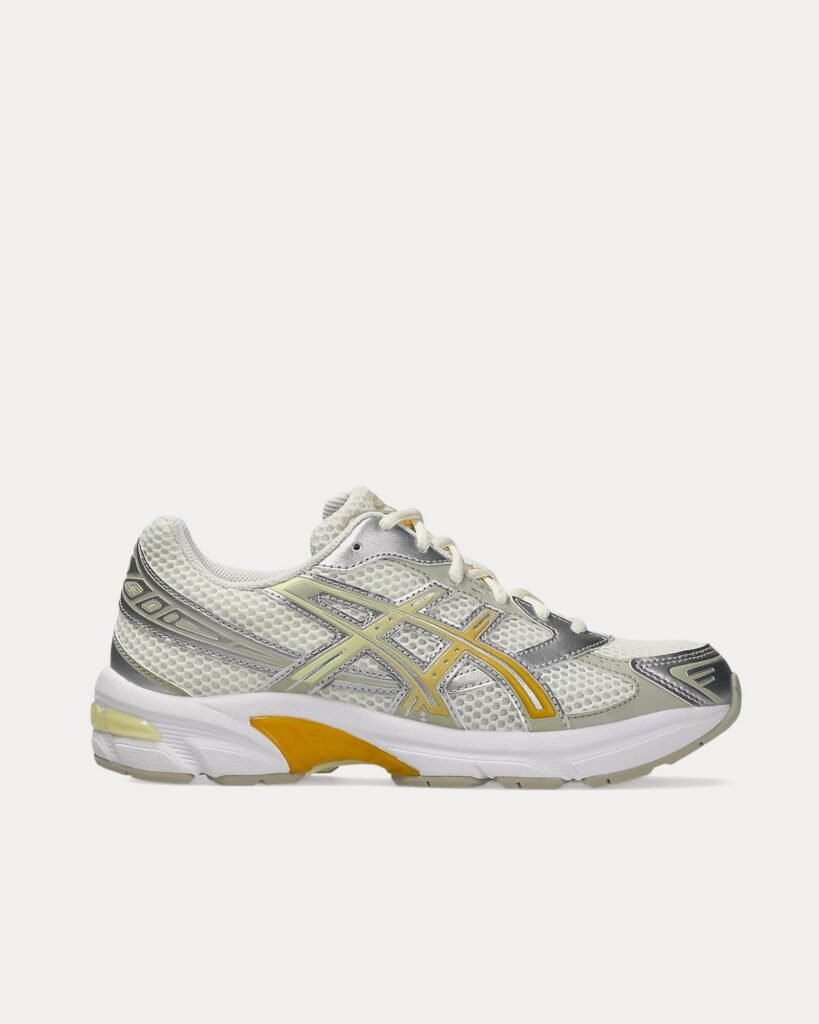 AsicsGel-1130 crème / Pure Silver / Yellow Sneakers basses