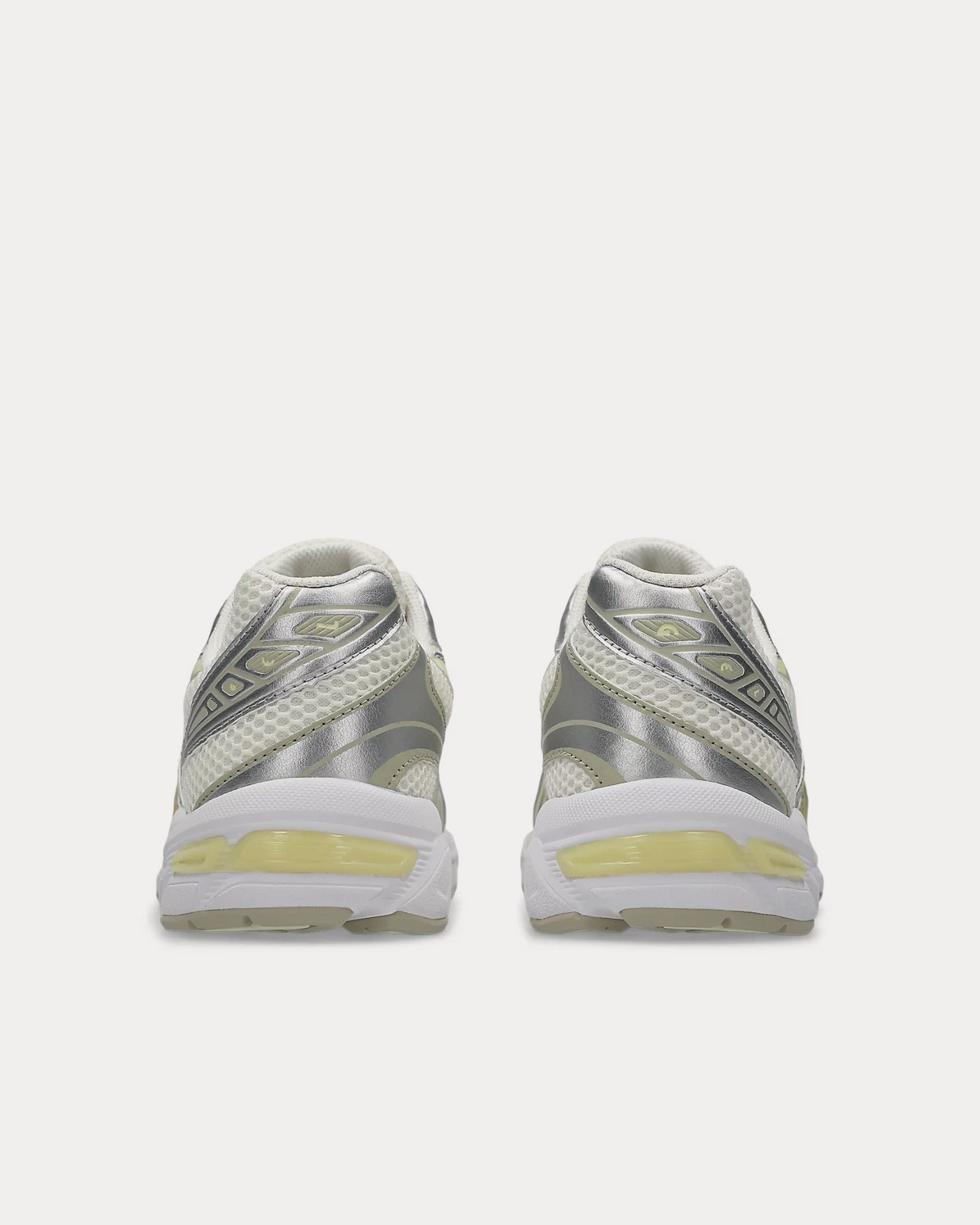 AsicsGel-1130 Cream / Pure Silver / Yellow Low Top Sneakers – Image 4