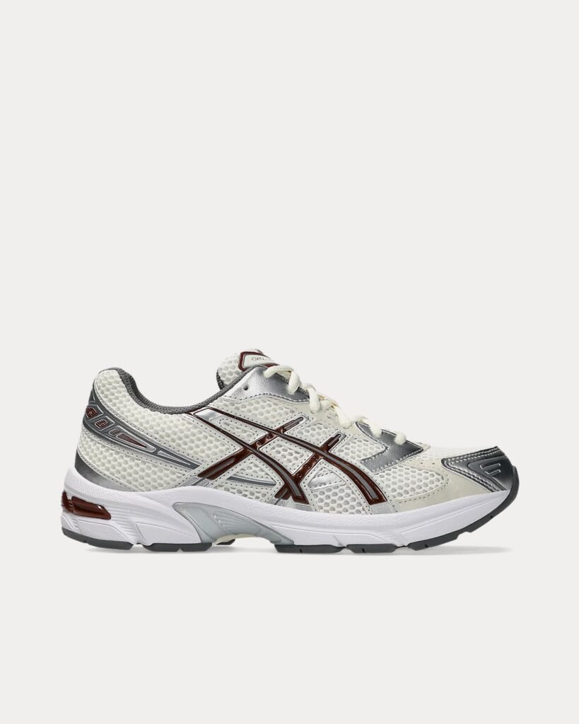 AsicsGel-1130 crème / Reddish marron Sneakers basses