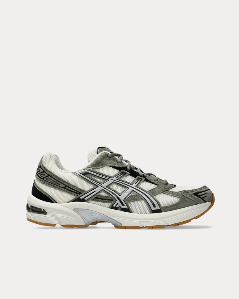 AsicsGel-1130 Pale Oak / Mantle vert Sneakers basses