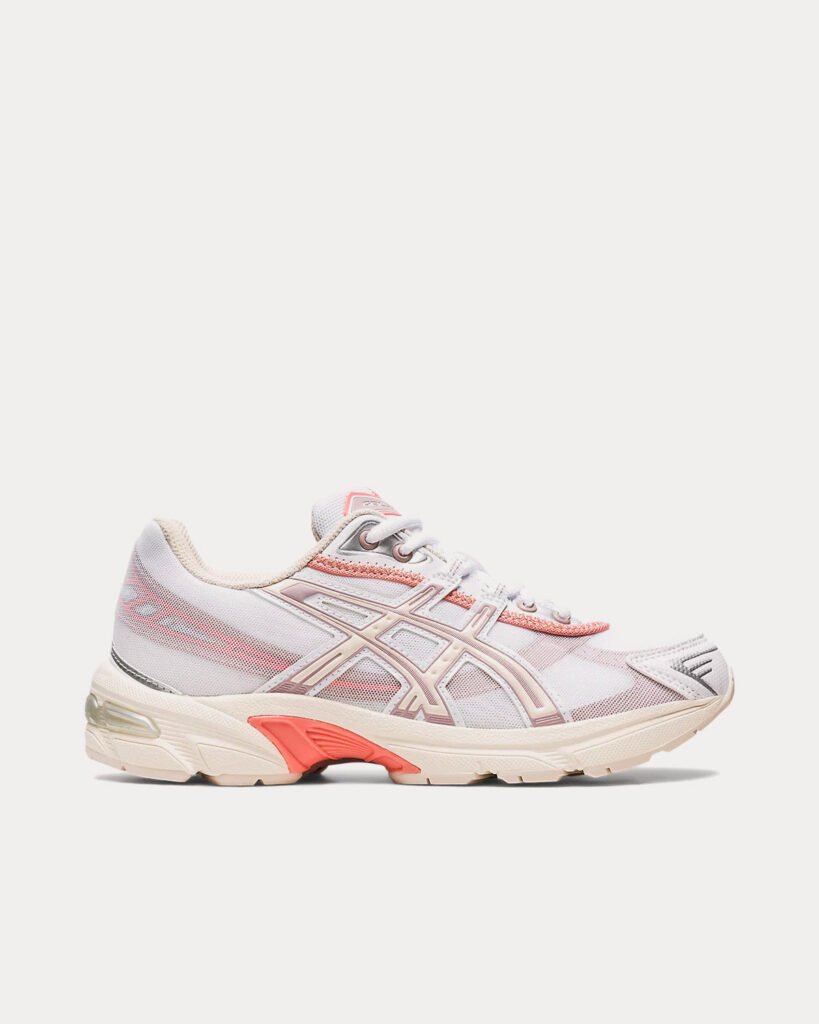 AsicsGel-1130 RE blanc / Oatmeal / Coral Sneakers basses