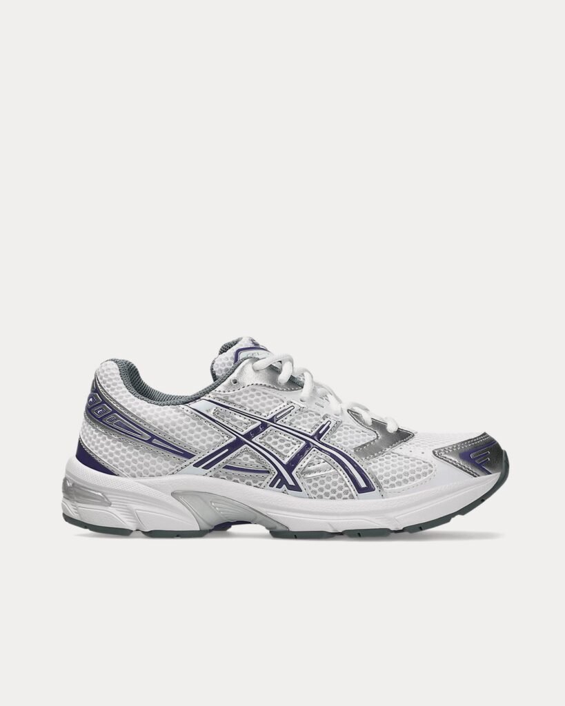 AsicsGel-1130 blanc / Dusty Purple Sneakers basses