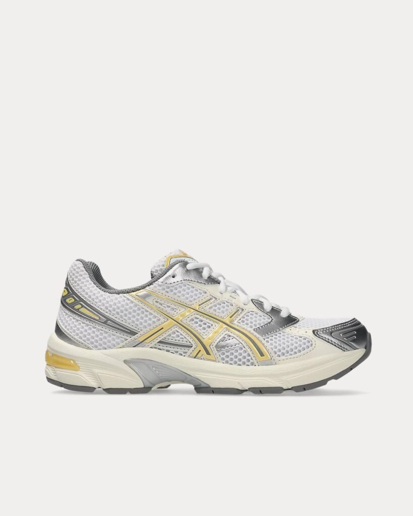 AsicsGel-1130 blanc / Faded Yellow Sneakers basses