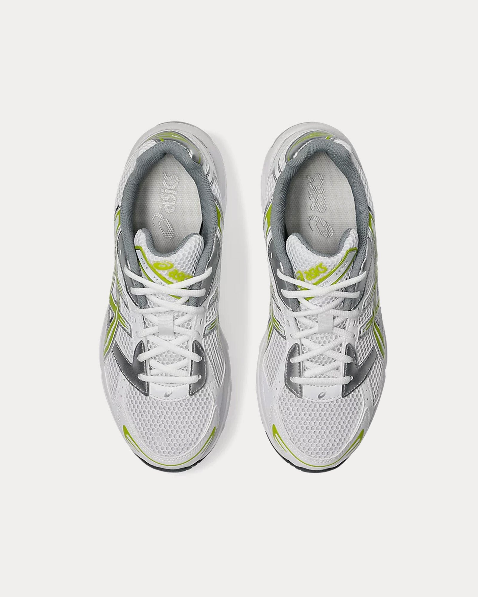 AsicsGel-1130 White / Green Apple Low Top Sneakers – Image 2