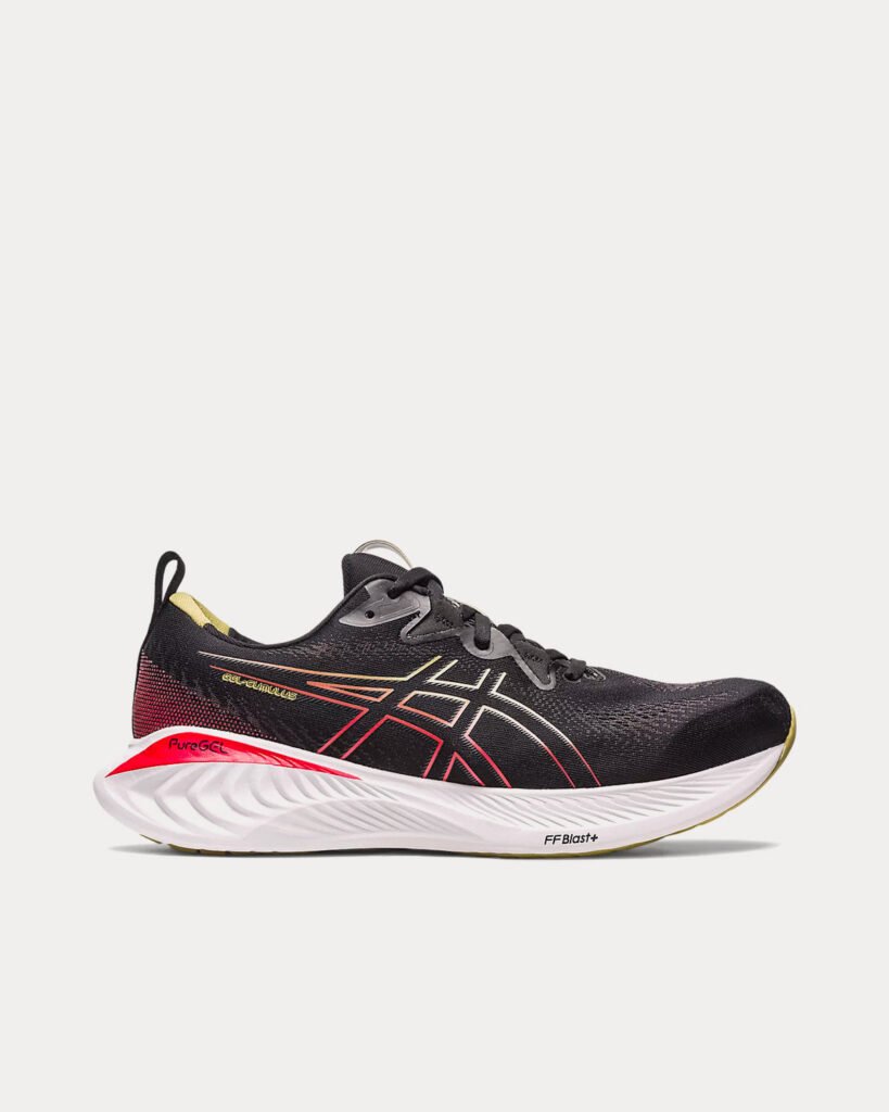 AsicsGel-Cumulus 25 noir / Electric rouge Chaussures de running