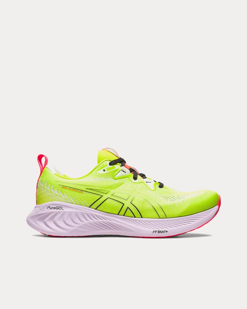 AsicsGel-Cumulus 25 Lime Zest / Whisper vert Chaussures de running