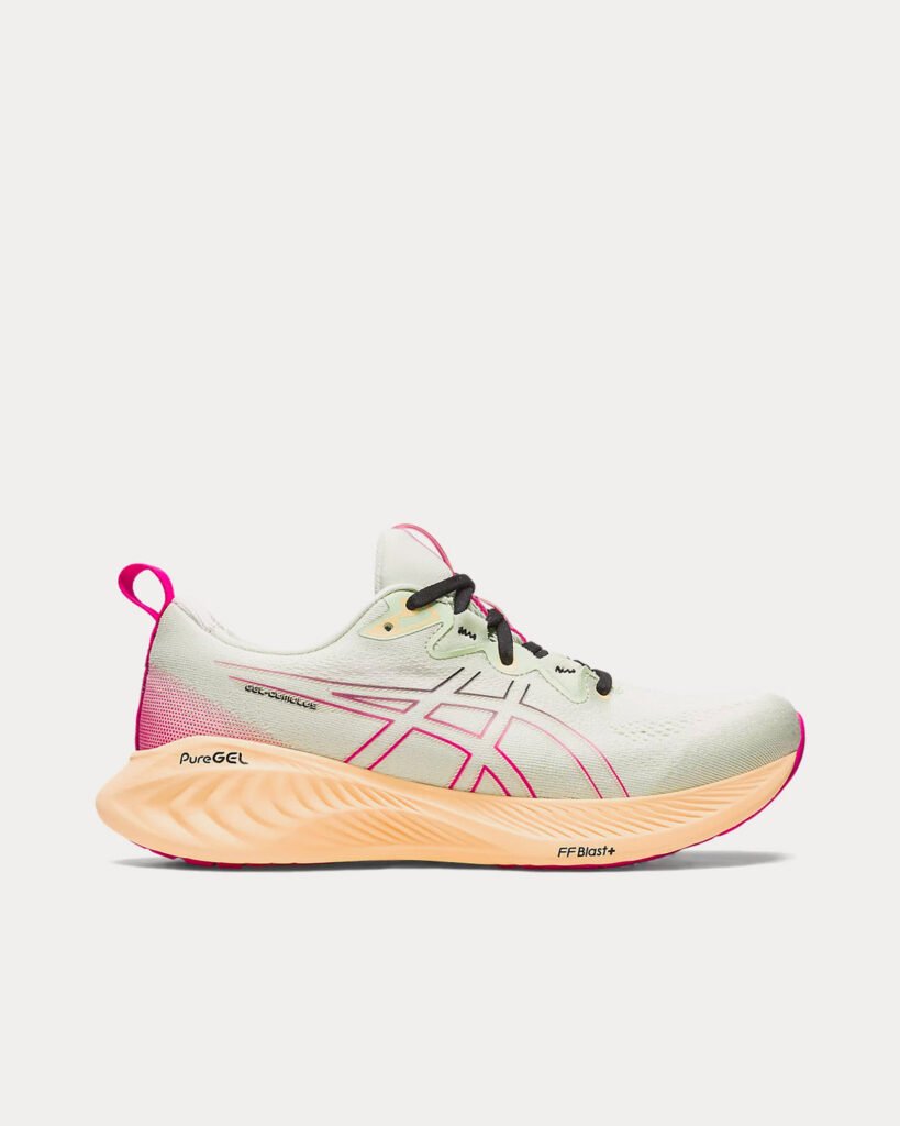 AsicsGel-Cumulus 25 Whisper vert / rose Rave Chaussures de running