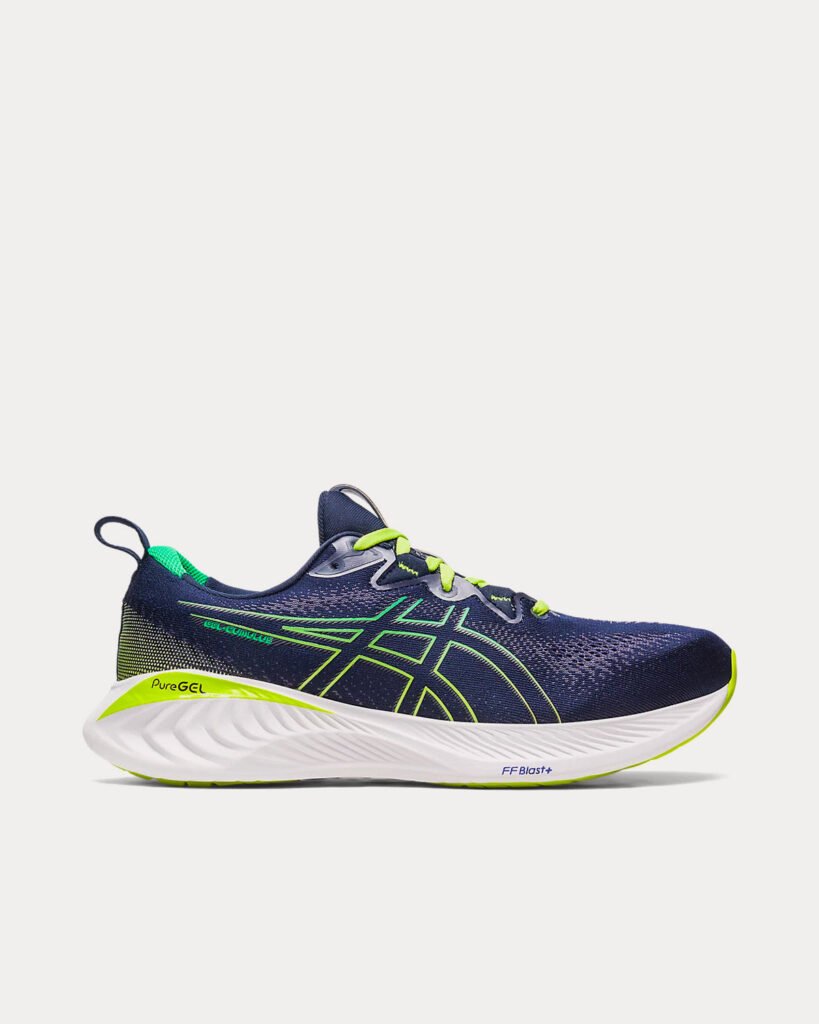 AsicsGel-Cumulus 25 Midnight / Cilantro Peach Chaussures de running