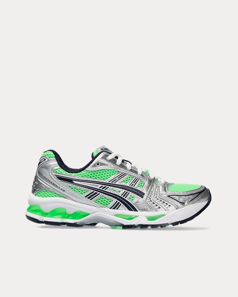 AsicsGel-Kayano 14 Bright Lime / Midnight Sneakers basses