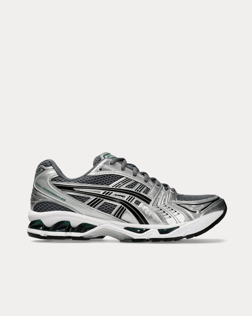AsicsGel-Kayano 14 Silver / Metropolis Jasper vert Sneakers basses