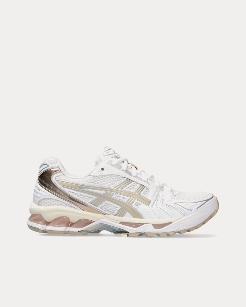AsicsGel-Kayano 14 blanc / Simply Taupe Sneakers basses