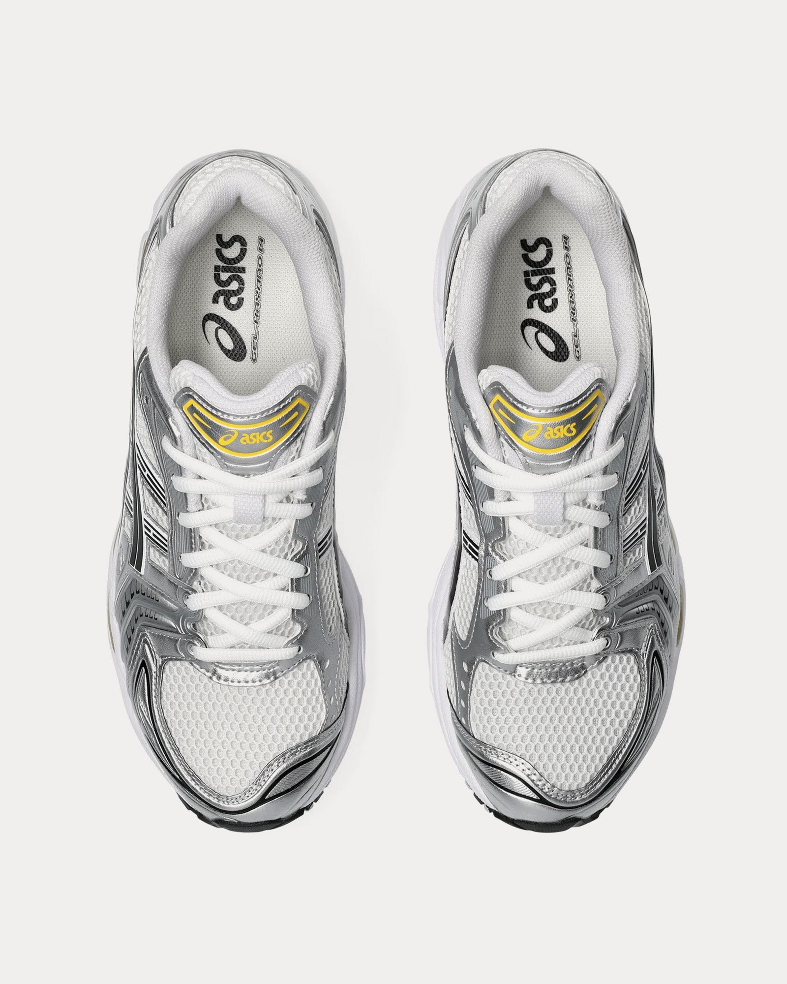 AsicsGel-Kayano 14 White / White / Tai Chi Yellow Low Top Sneakers – Image 2