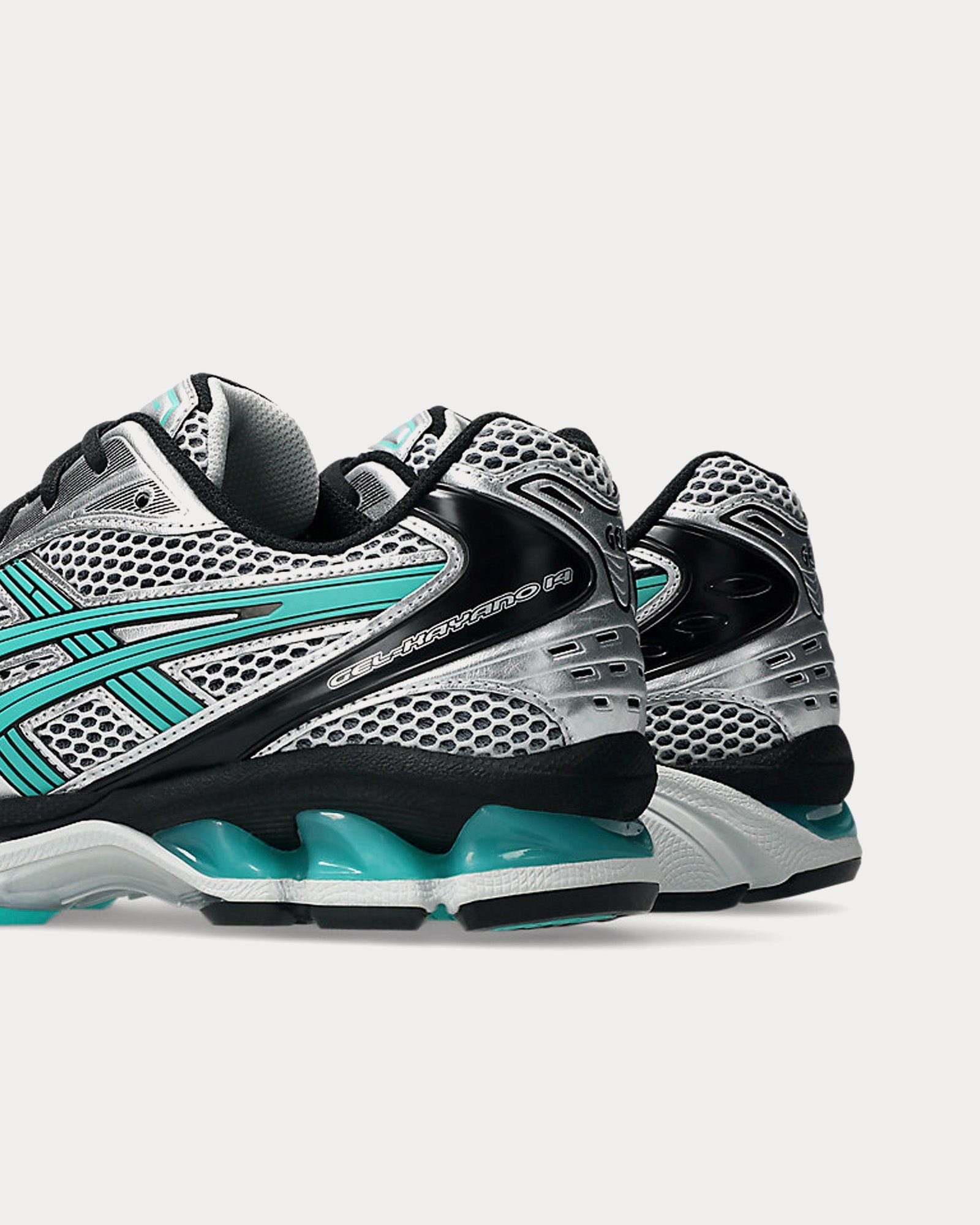 AsicsGel-Kayano 14 White / Waterfall Low Top Sneakers – Image 4