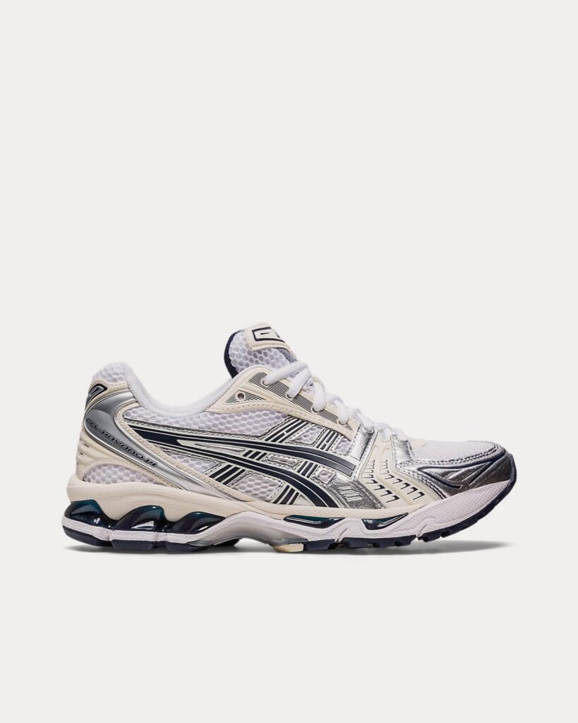 AsicsGel-Kayano 14 blanc / Midnight Sneakers basses