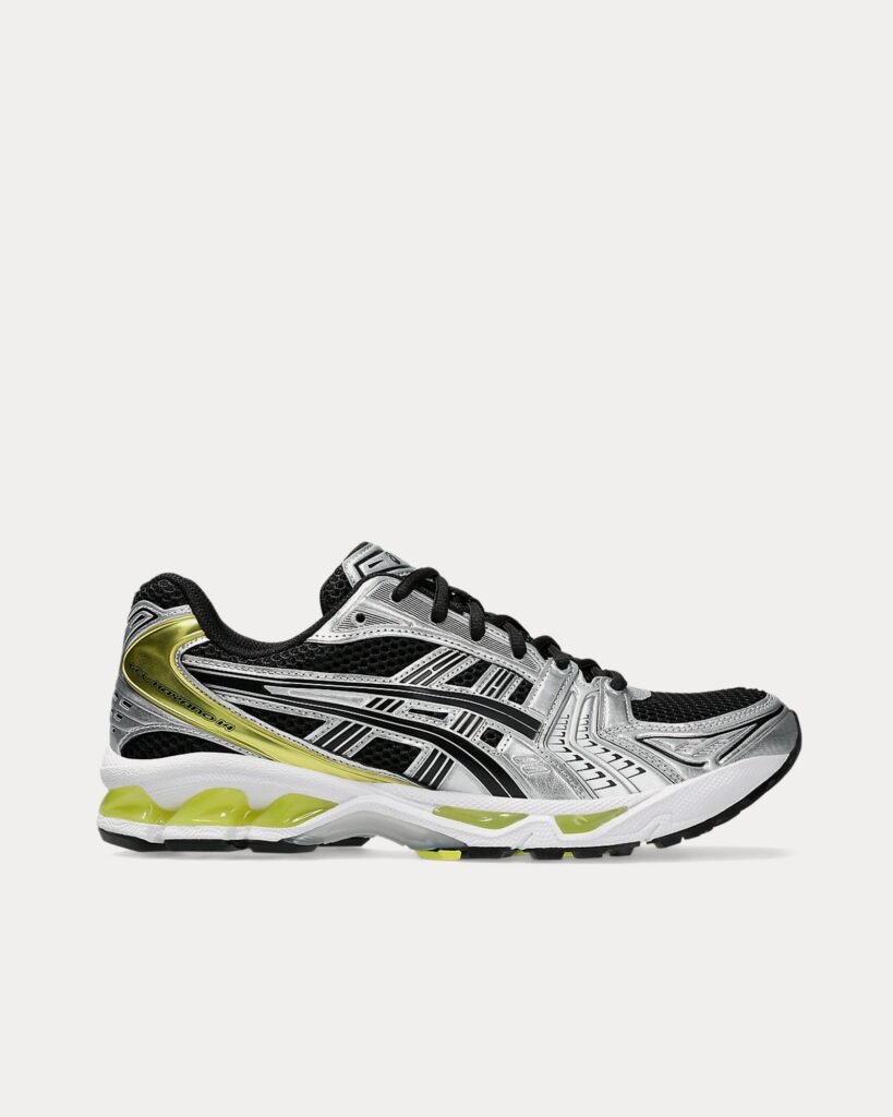 AsicsGel-Kayano 14 noir / Lemon Spark Sneakers basses