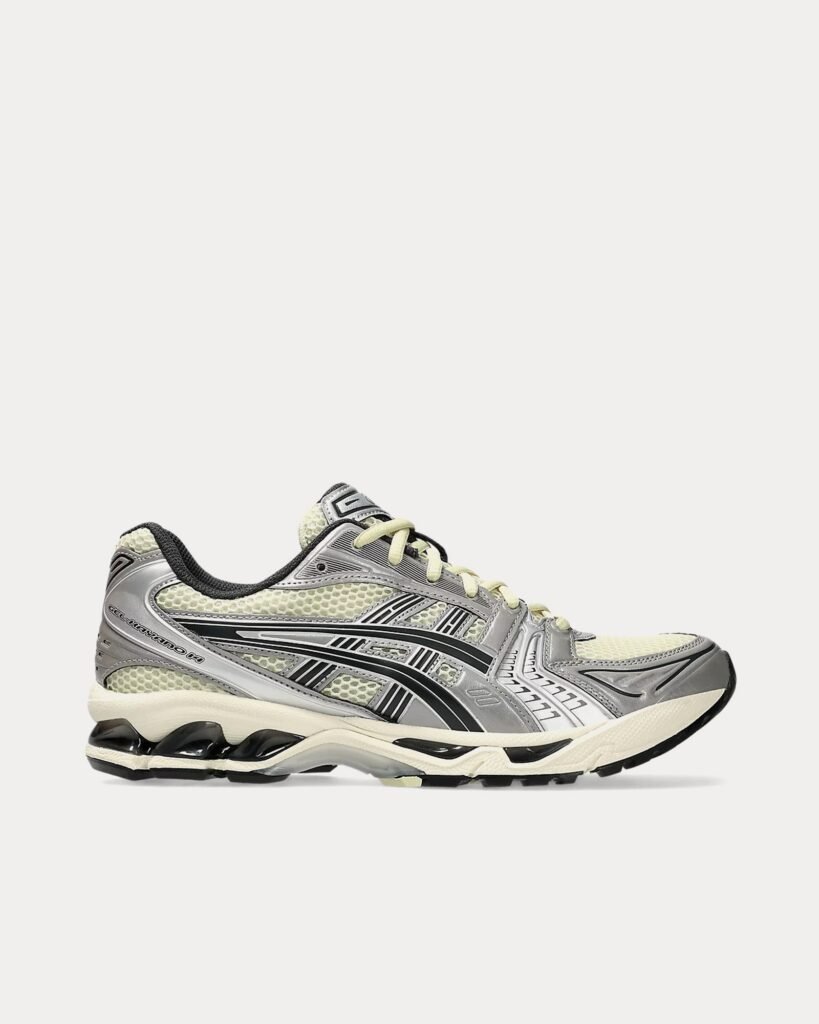 AsicsGel-Kayano 14 Oyster blanc / Steeple gris Sneakers basses