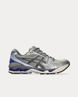 Gel-Kayano 14 Soft Yellow / Asics Blue Low Top Sneakers