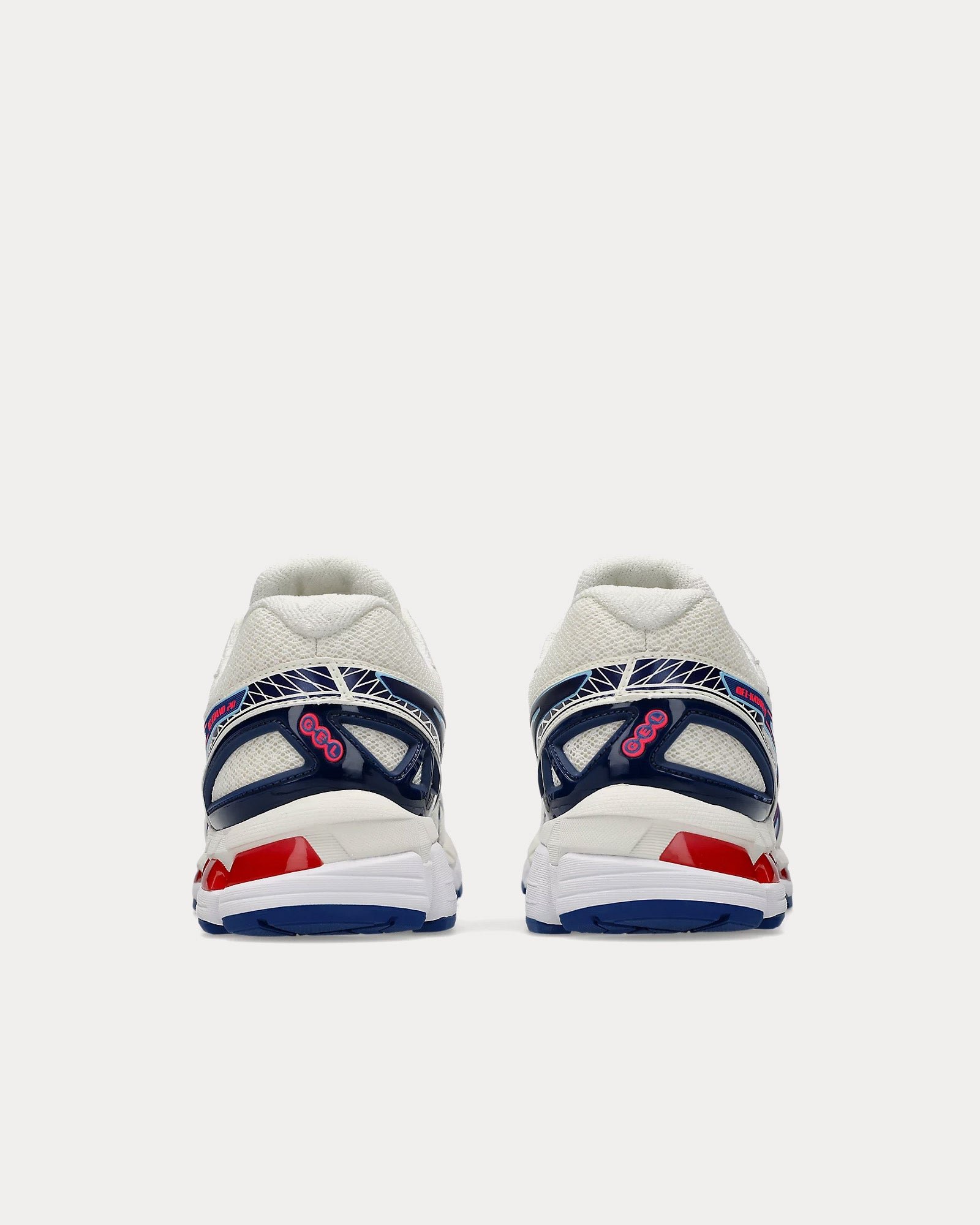 AsicsGel-Kayano 20 Cream / Deep Marine Low Top Sneakers – Image 4