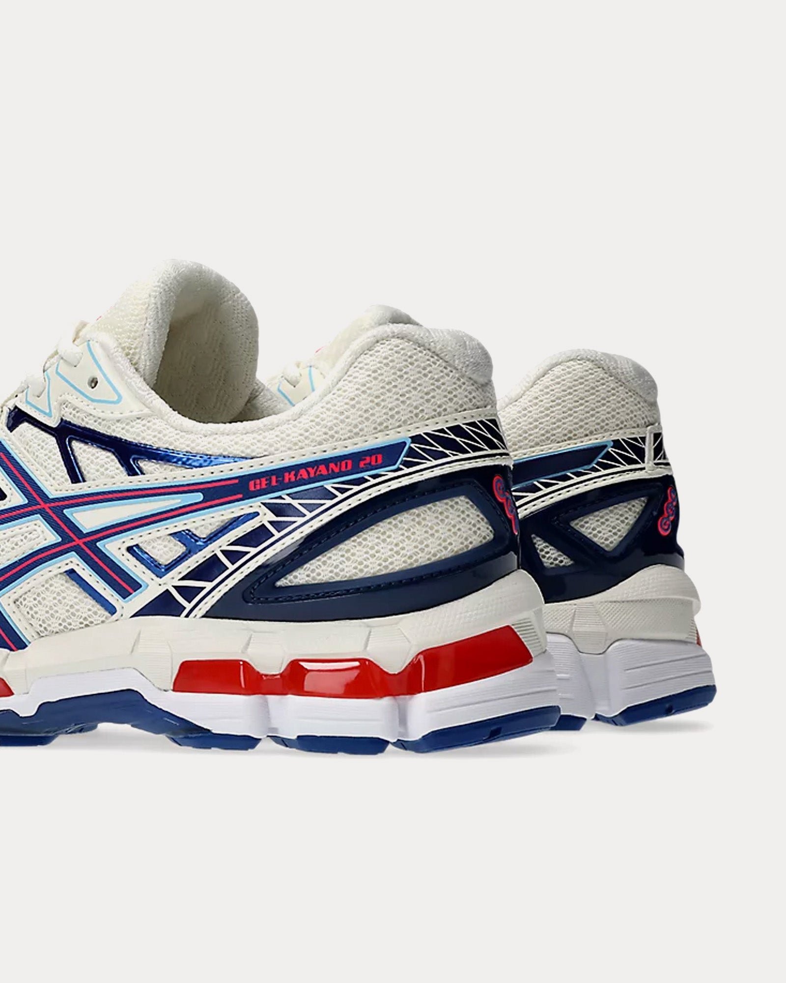 AsicsGel-Kayano 20 Cream / Deep Marine Low Top Sneakers – Image 5
