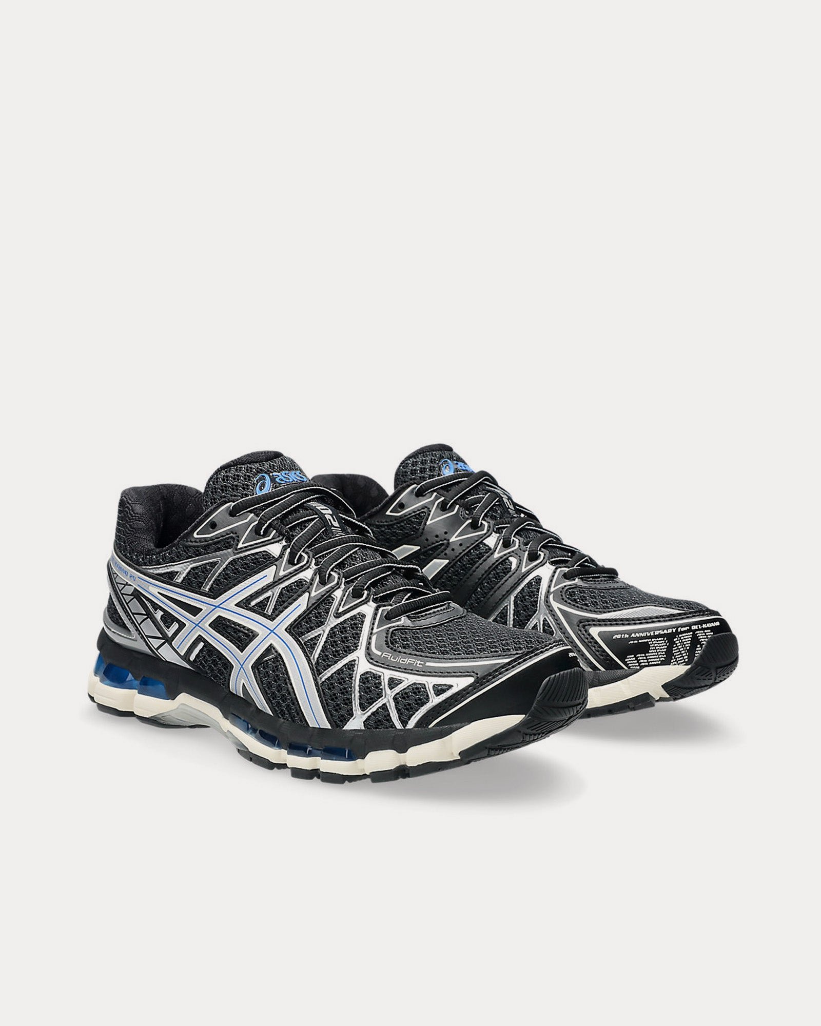 AsicsGel-Kayano 20 Black / Pure Silver Low Top Sneakers ā Image 3