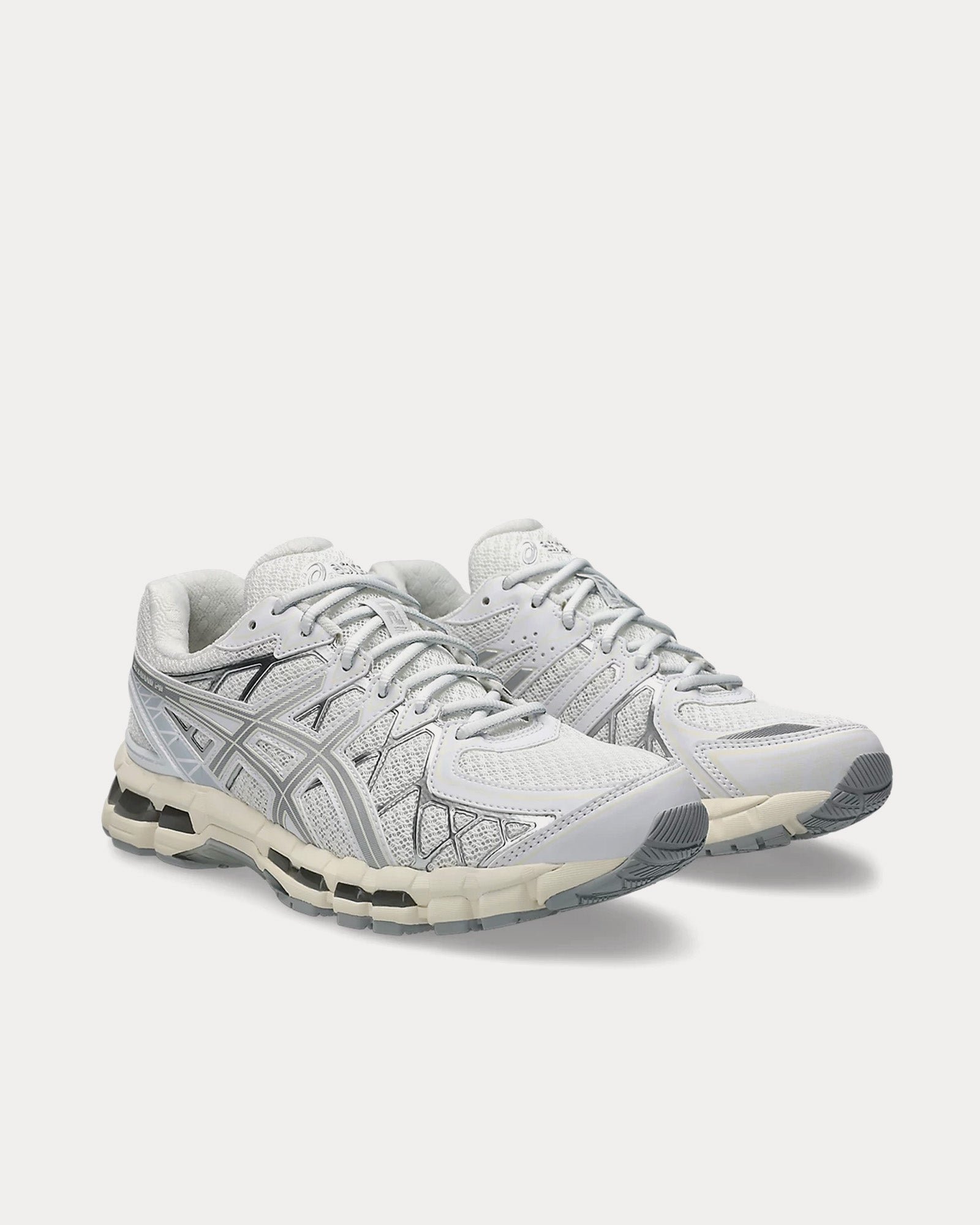 AsicsGel-Kayano 20 White / Pure Silver Low Top Sneakers – Image 3