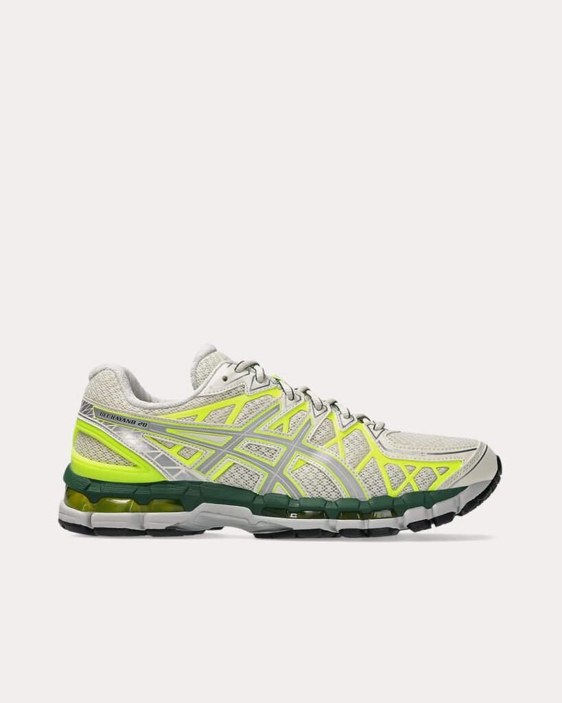 AsicsGel-Kayano 20 crème / Pure Silver Sneakers basses