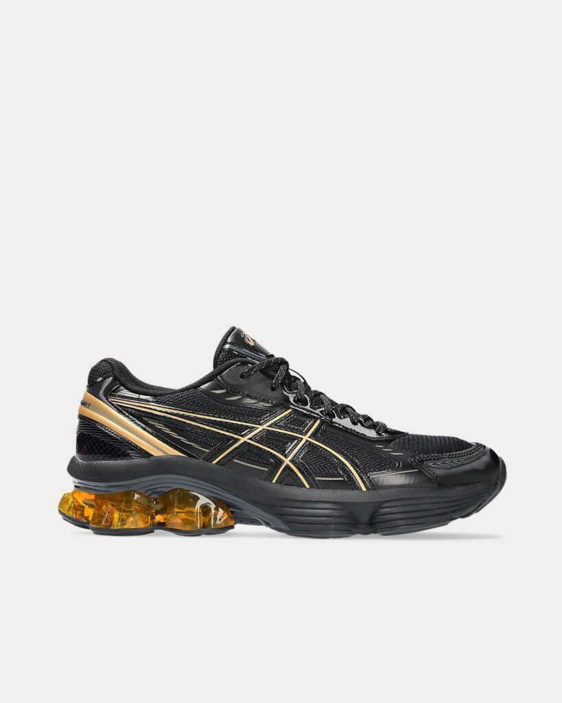 AsicsGel-Kinetic Fluent noir / noir / Orange Sneakers basses