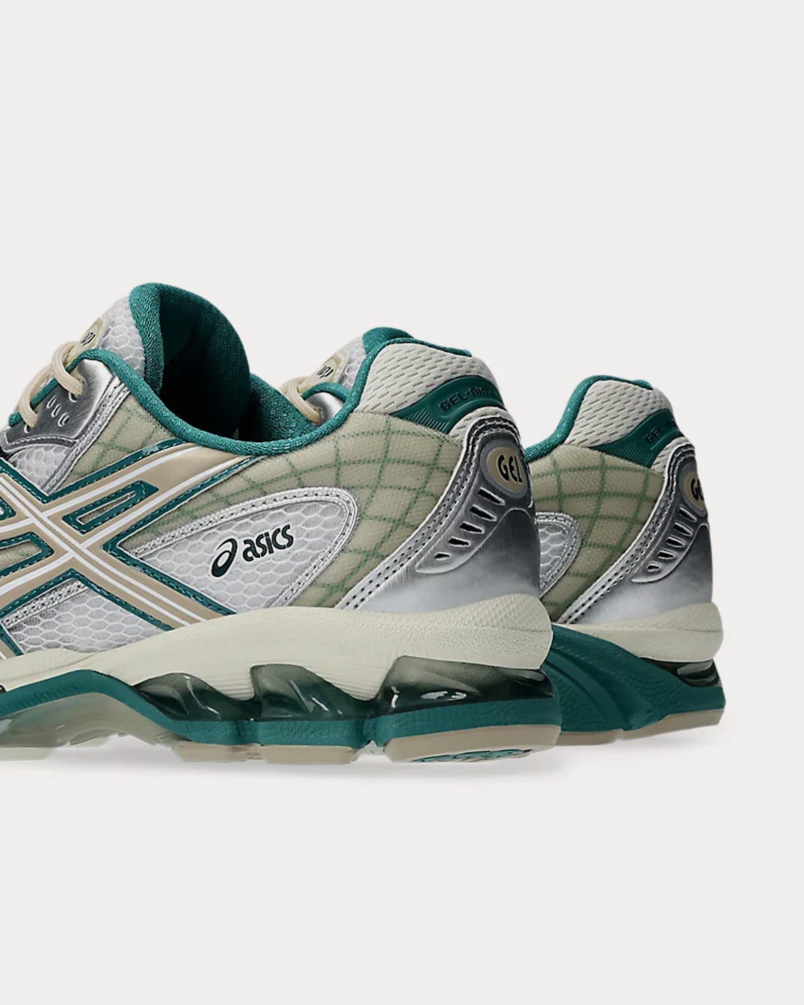 AsicsGel-Nimbus 10.1 White / Rainy Lake Low Top Sneakers – Image 5