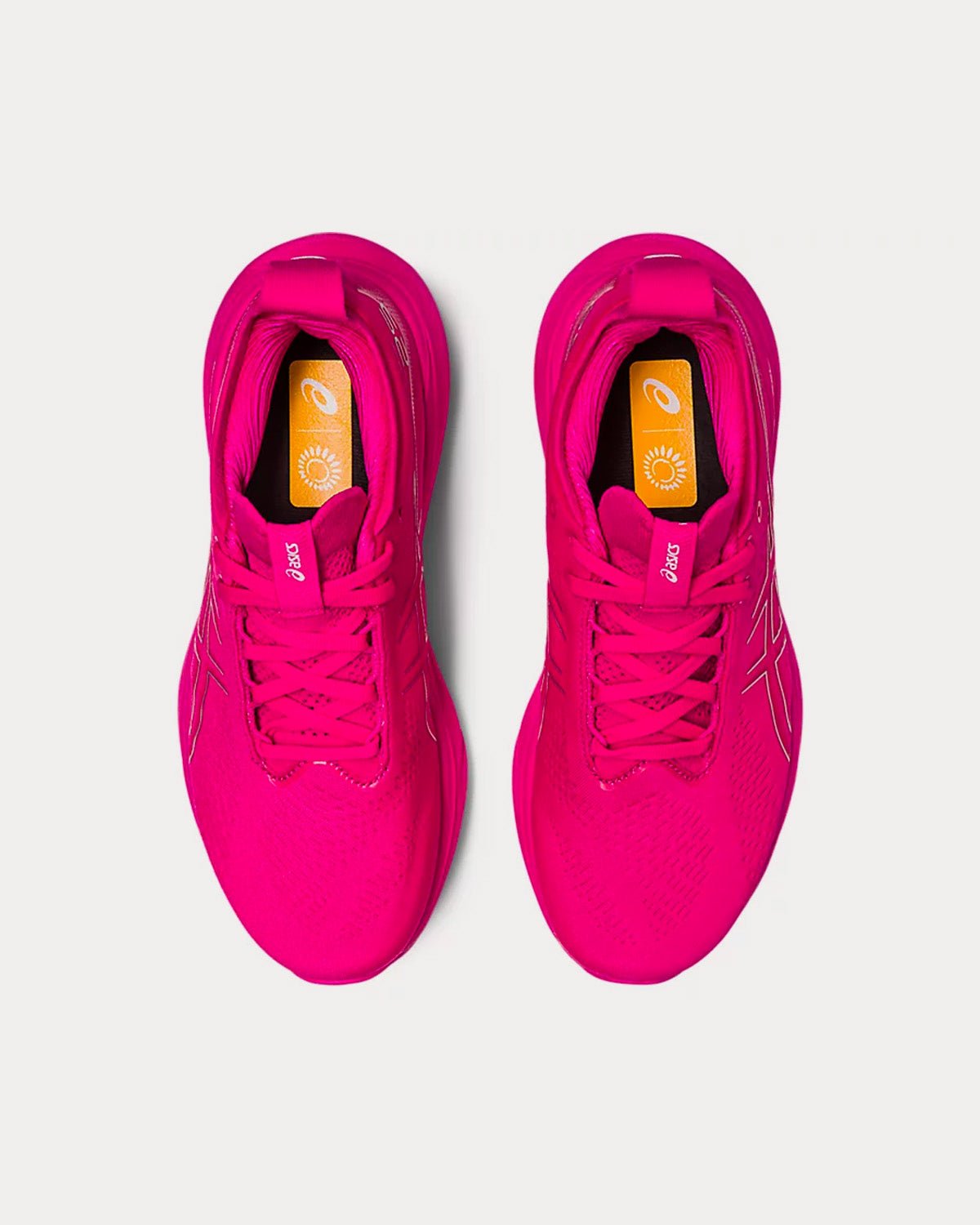 AsicsGel-Nimbus 25 Pink Rave / Pure Silver Running Shoes – Image 2
