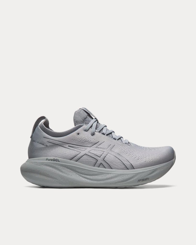 AsicsGel-Nimbus 25 Sheet Rock / Carrier gris Chaussures de running