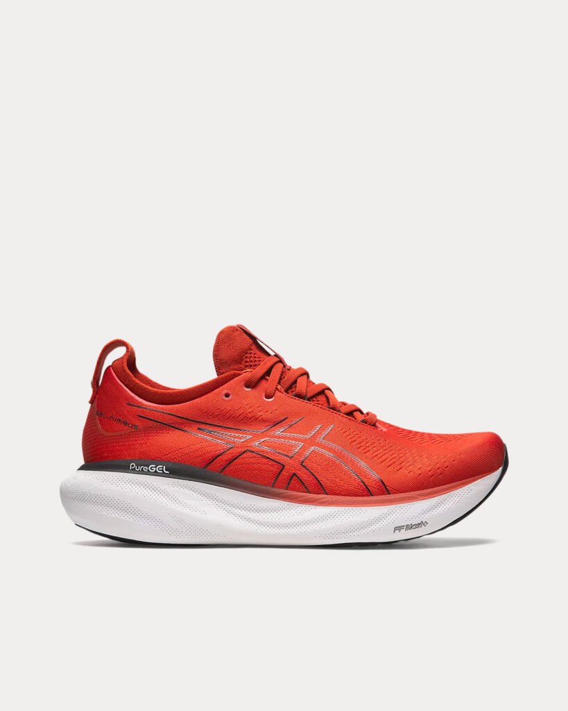 AsicsGel-Nimbus 25 Spice Latte / noir Chaussures de running