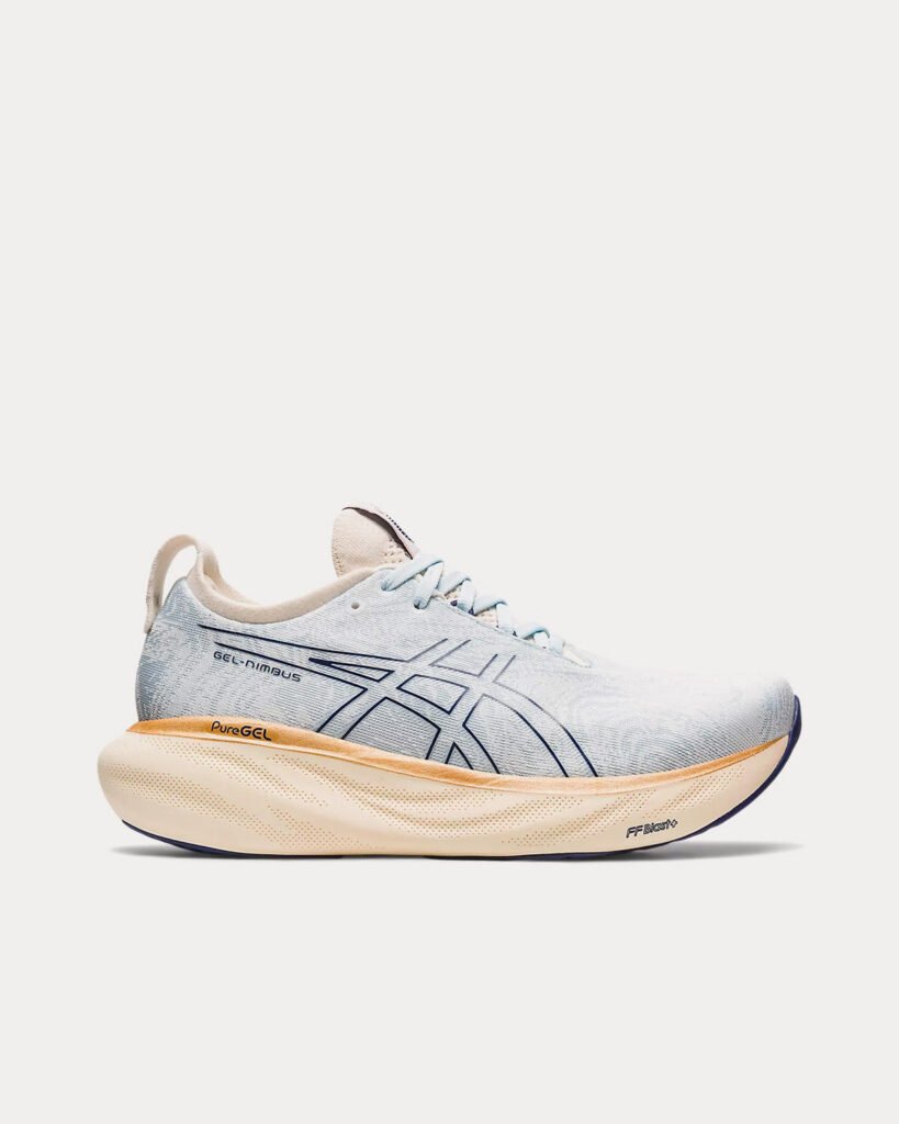 AsicsGel-Nimbus 25 Sky / crème Chaussures de running