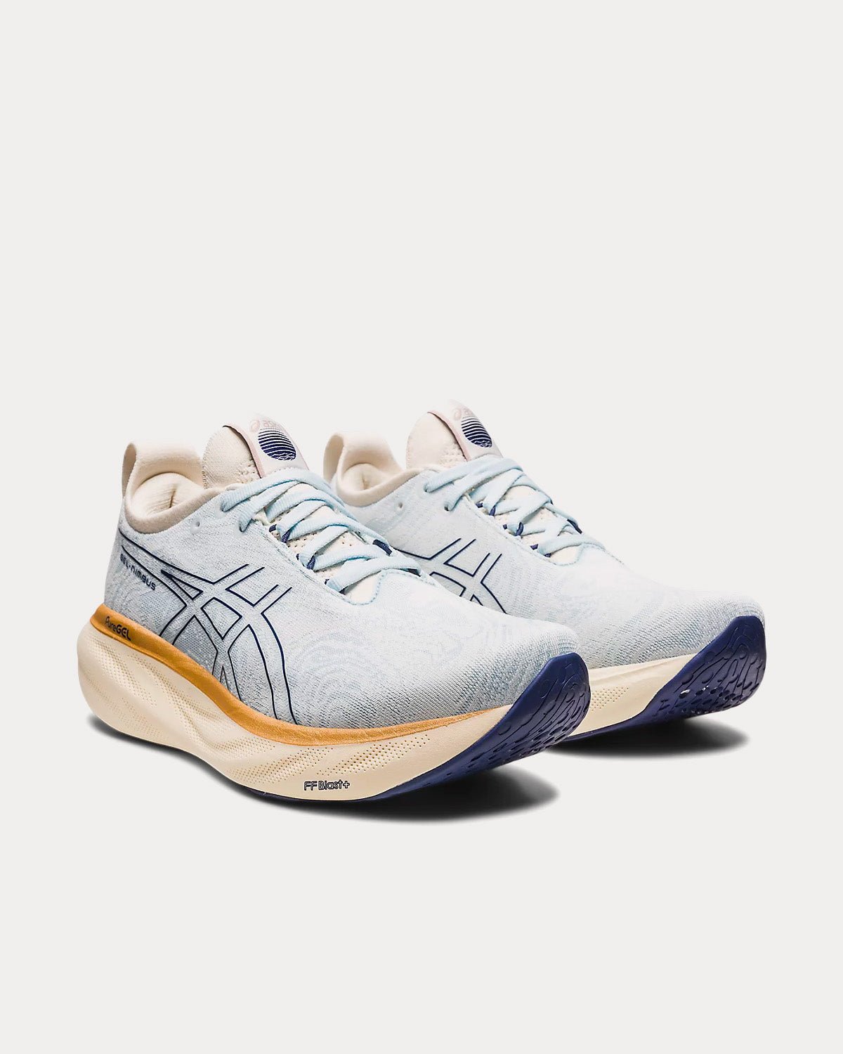AsicsGel-Nimbus 25 Sky / Cream Running Shoes – Image 4