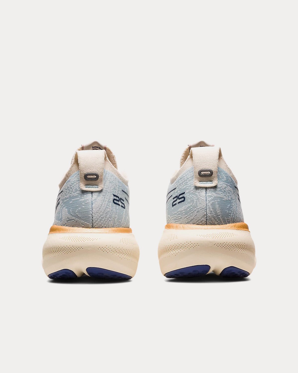 AsicsGel-Nimbus 25 Sky / Cream Running Shoes – Image 3