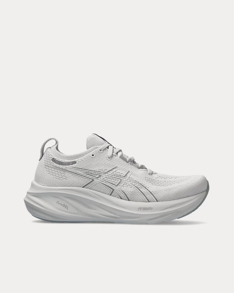 AsicsGel-Nimbus 26 Concrete / Pure Silver Chaussures de running