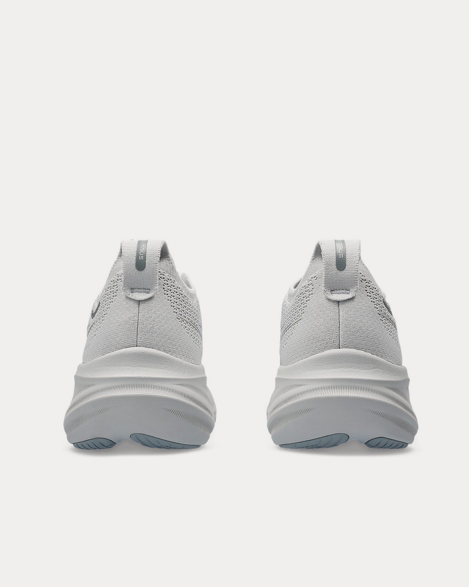 AsicsGel-Nimbus 26 Concrete / Pure Silver Running Shoes – Image 3