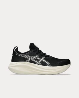 AsicsGel-Nimbus 27 Black / Lake Grey Running Shoes