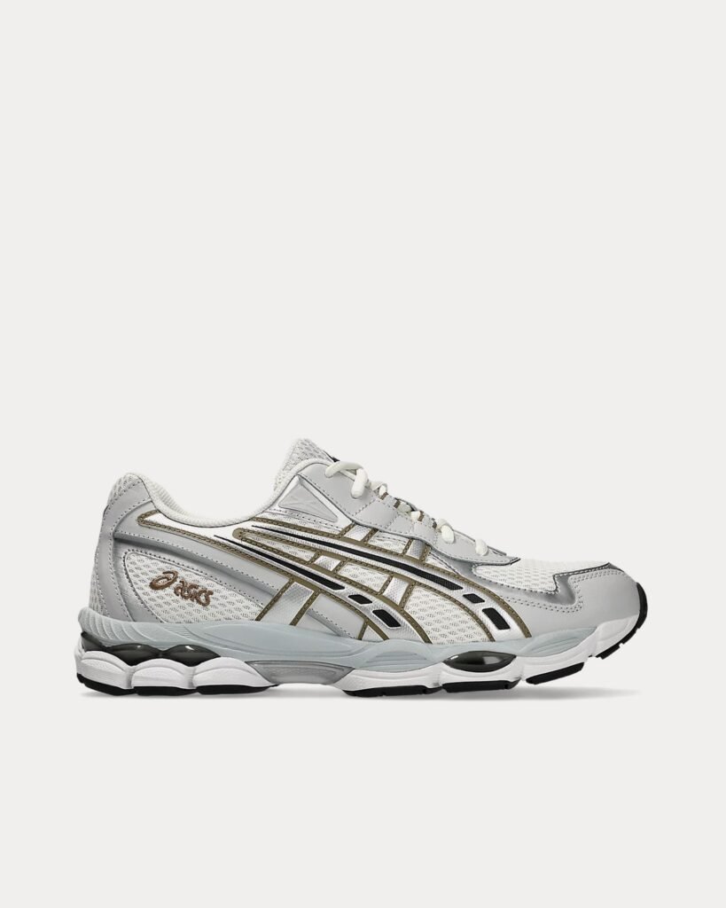 Gel-NYC 2055 crème / Pure Silver Sneakers basses
