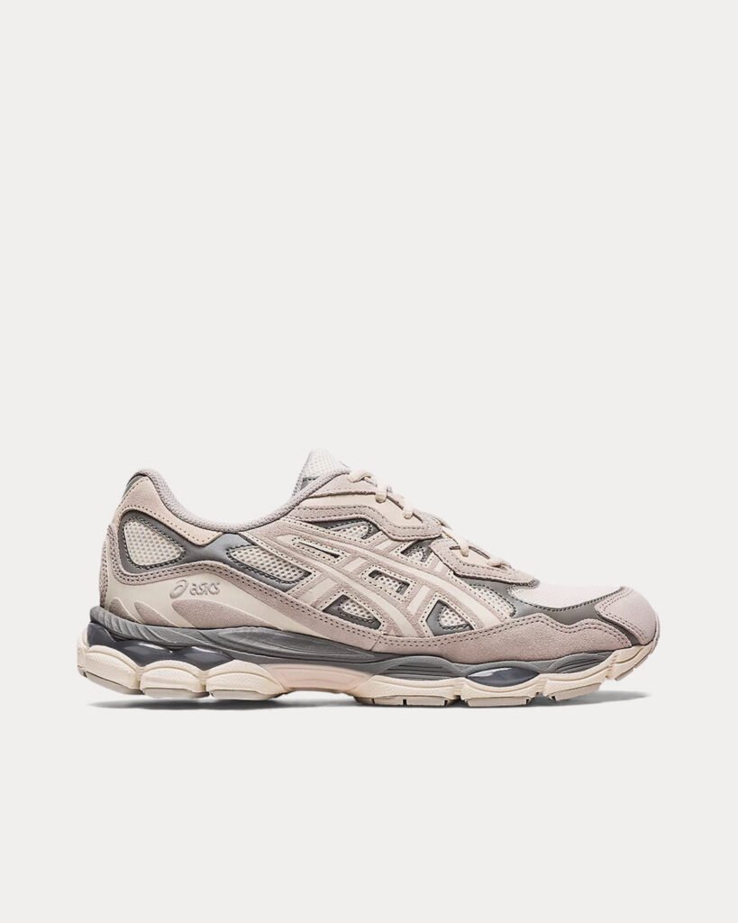 Gel-NYC crème / Oyster gris Sneakers basses
