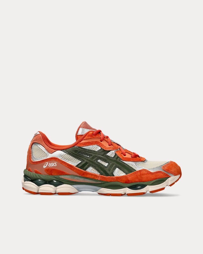 Gel-NYC Oatmeal / Forest Sneakers basses