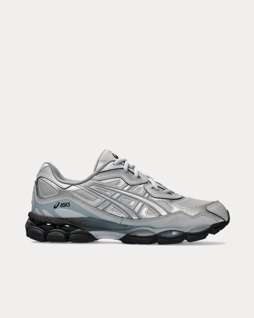 Gel-NYC Mid gris / Sheet Rock Sneakers basses