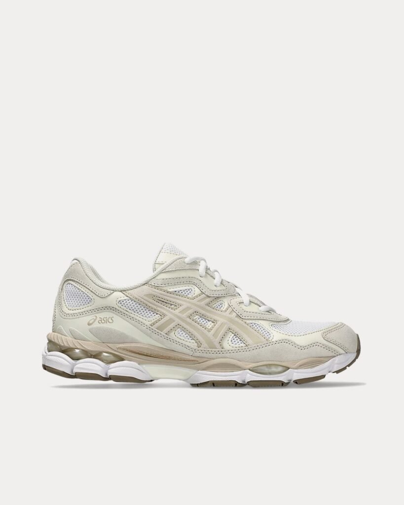 AsicsGel-NYC blanc / Feather gris Sneakers basses