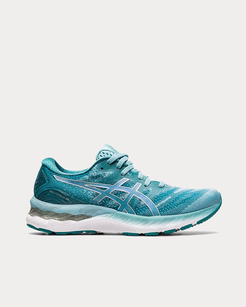 AsicsGel-Nimbus 23 Smoke bleu / Pure Silver Chaussures de running