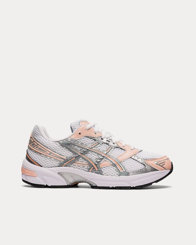 AsicsGel-1130 blanc / Pure Silver Chaussures de running
