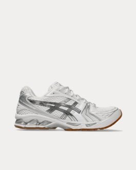 AsicsGel-Kayano 14 Pure Silver / White Low Top Sneakers