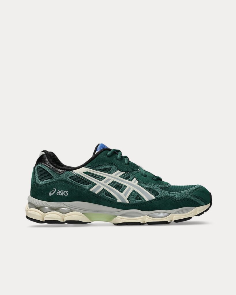 Confort avancé Gel-NYC Asics x Ballaholic vert bijou et ivoire