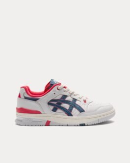 EX89 White / Red / Blue Low Top Sneakers