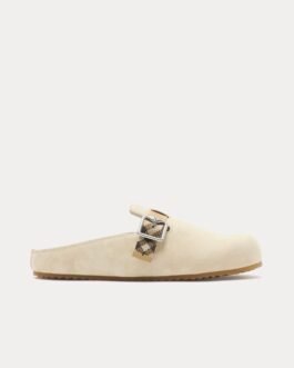 Sabots Burberry Urchin en daim