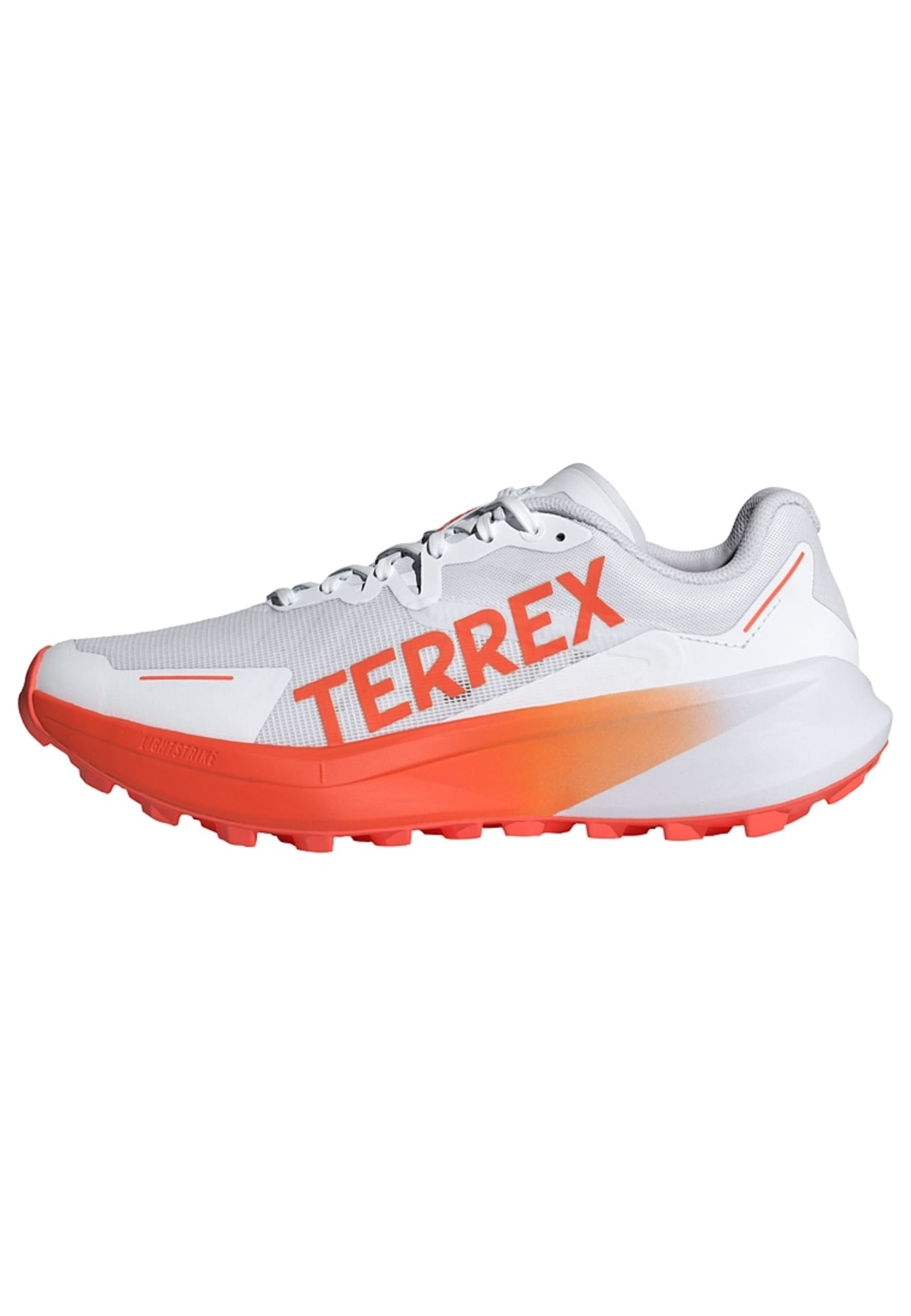 AGRAVIC - Chaussures de running - cloud white   semi impact orange   dash grey - cloud white   semi impact orange   dash grey